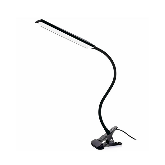 Lampe de bureau flexible à pince – éclairage LED réglable